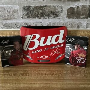 Dale Earnhardt Jr. Budweiser NASCAR Playing Cards Memorabilia Set.